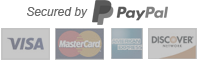 Secured by PayPal Badge